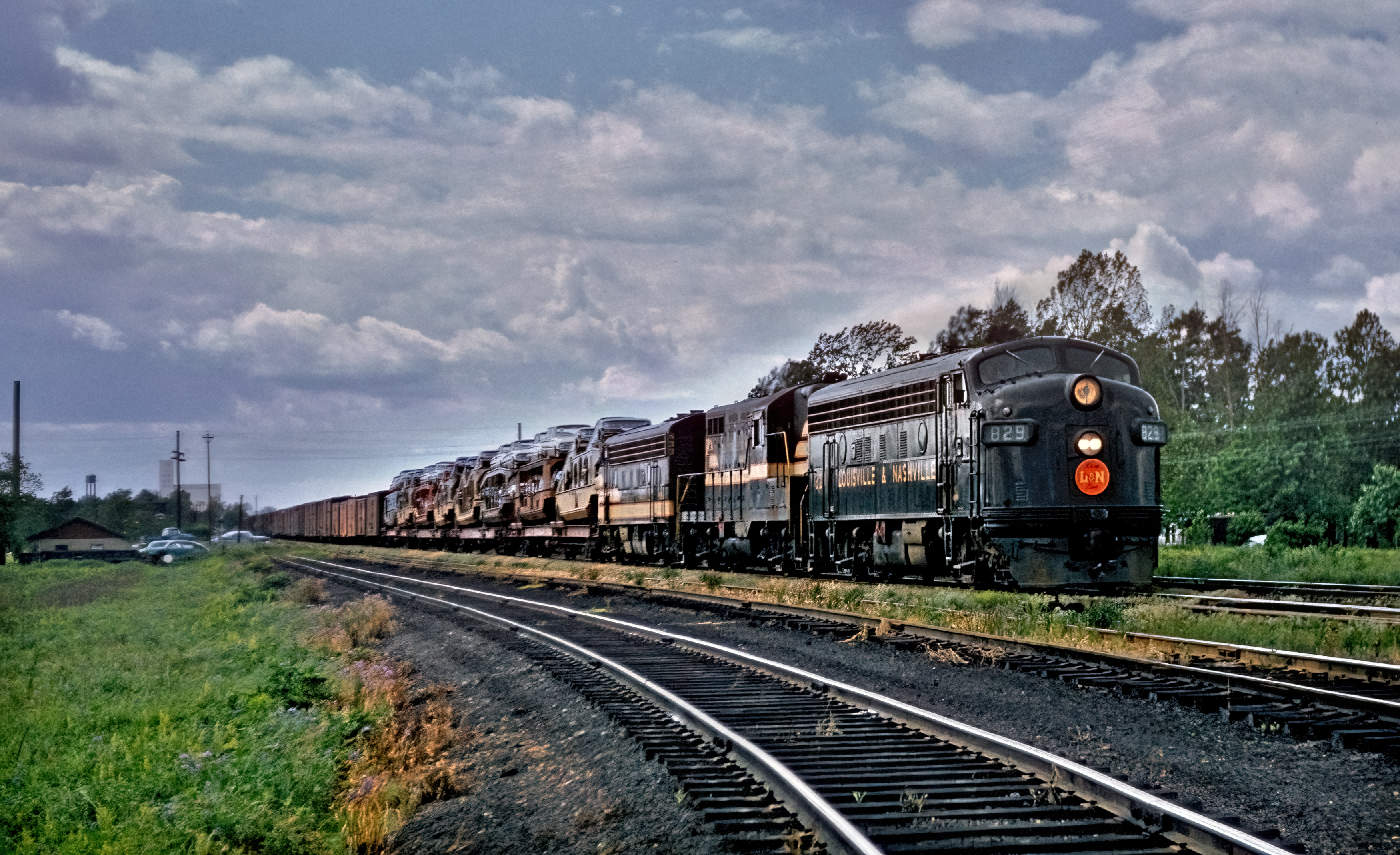 New L & N Railroad Louisville Nashville Railway 1980s Nos -  Denmark
